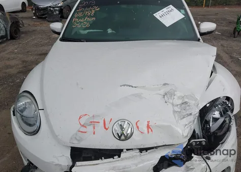 2013 Volkswagen Beetle 2.0L Tdi из США, поврежденный, VIN 3VWJL7AT3DM680988